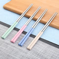 Palillos Coreanos de Acero Inoxidable | Tonos Pastel