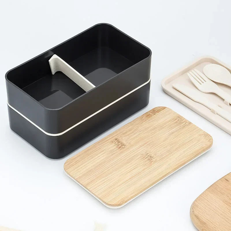 Bento Box Minimalist Zen – Lunch Box Doble Capa