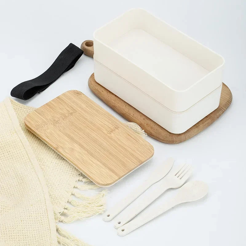 Bento Box Minimalist Zen – Lunch Box Doble Capa