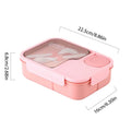 Bento Box Sakura Square – Fiambrera con Salsera Integrada