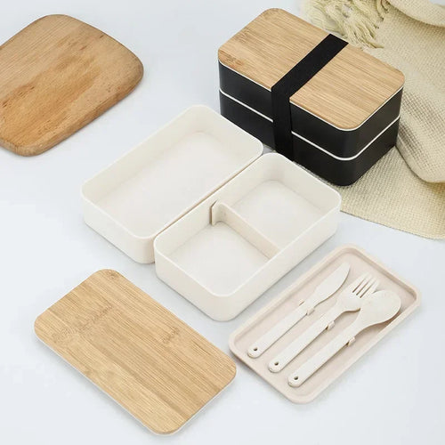 Bento Box Minimalist Zen – Lunch Box Doble Capa