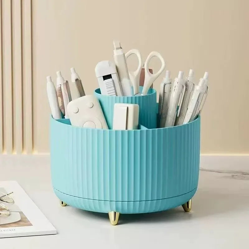 Organizador de Brochas y Maquillaje Giratorio 360°