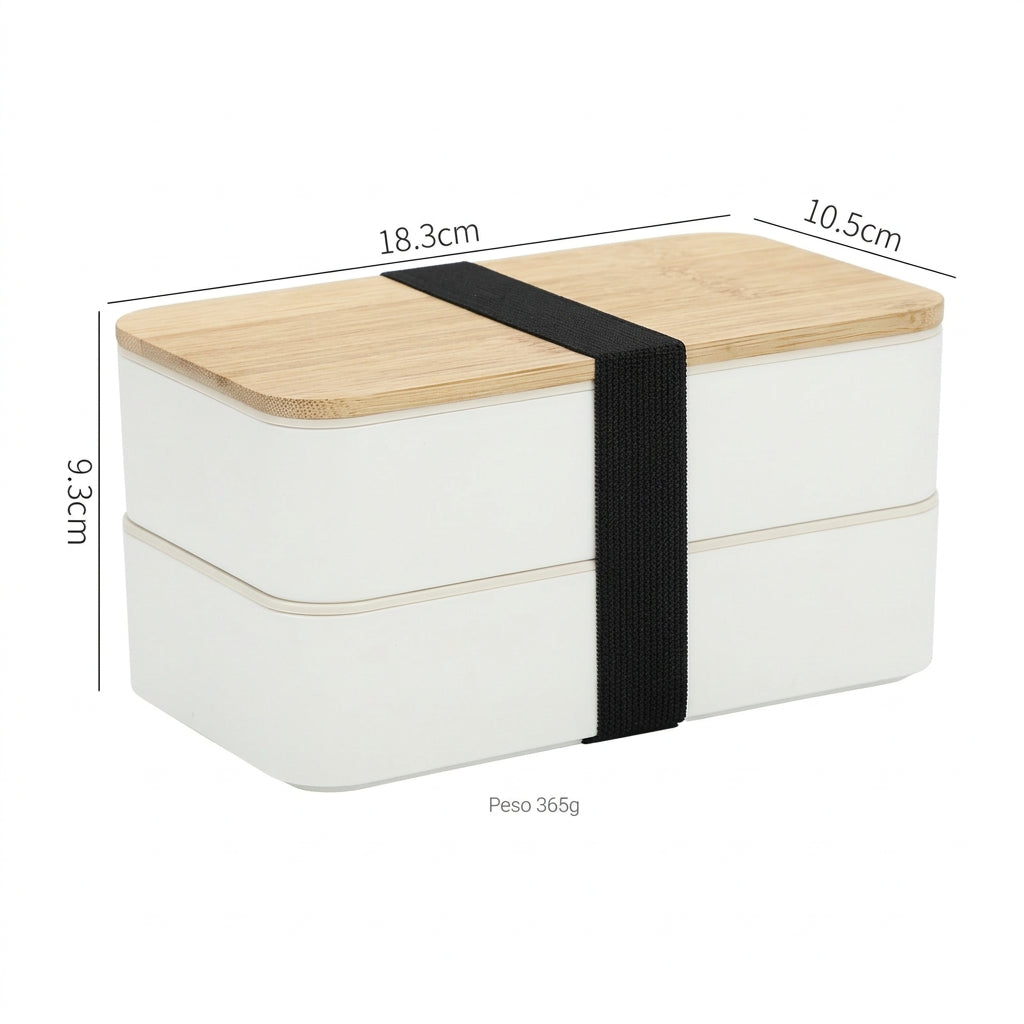 Bento Box Minimalist Zen – Lunch Box Doble Capa