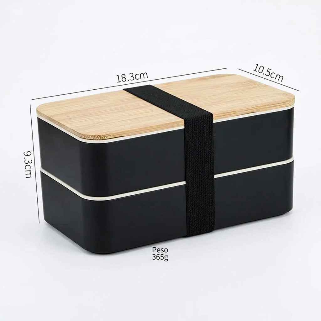 Bento Box Minimalist Zen – Lunch Box Doble Capa