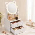 Organizador de Maquillaje con Espejo | Orejas de Gato